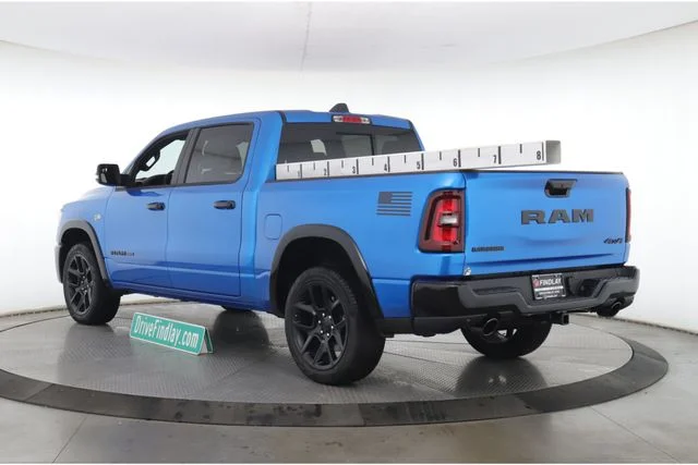 New 2026 Hydro Blue Pearl-Coat Exterior Paint RAM Laramie image 8