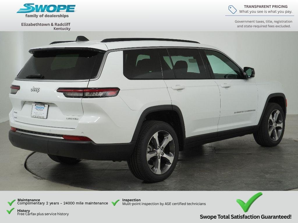 Used 2026 Bright White Clearcoat Jeep Limited image 3