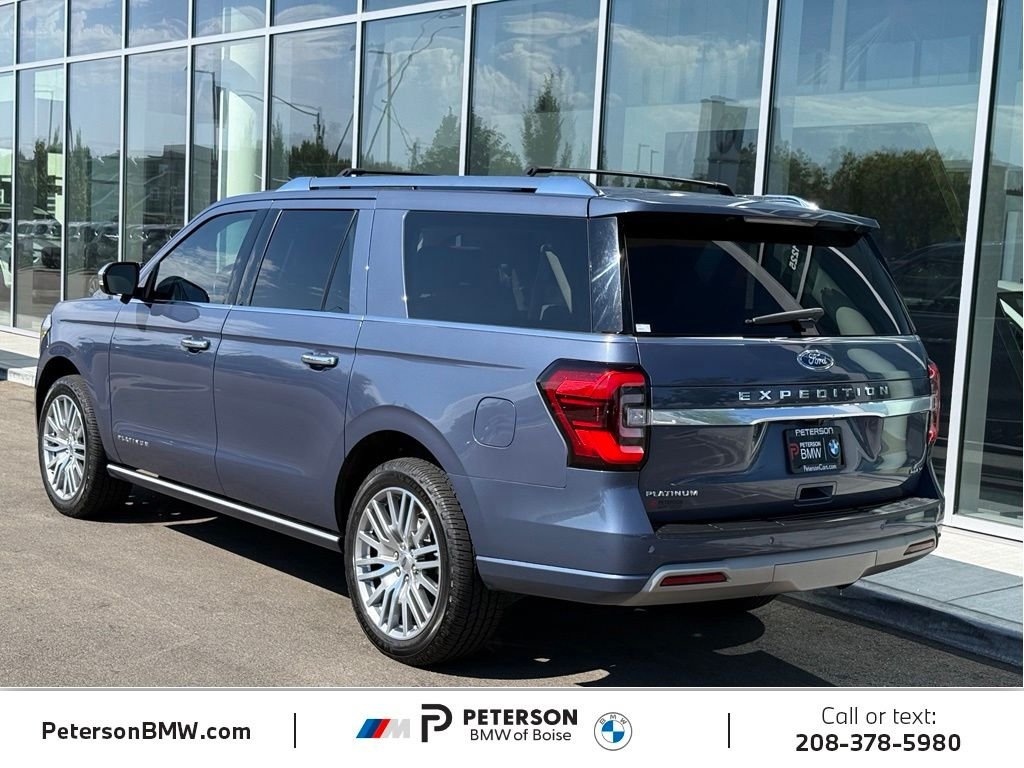 Used 2023 Blue Ford Platinum image 3