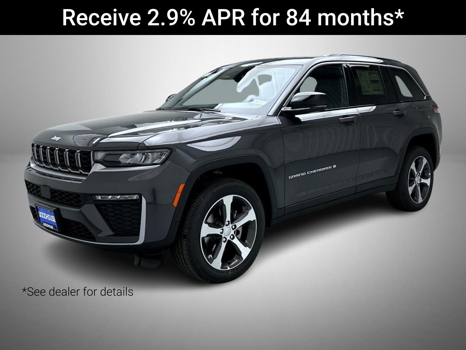 New 2026 Baltic Gray Metallic Clear-Coat Exterior Paint Jeep Limited image 1