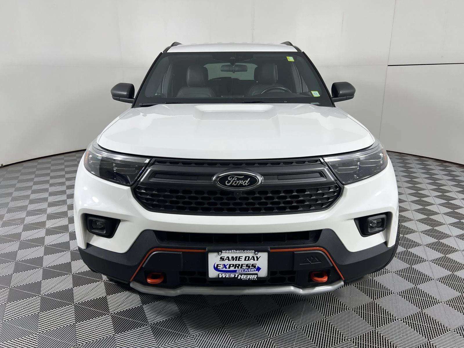 Used 2022 Star White Metallic Tri-Coat Ford Timberline image 5