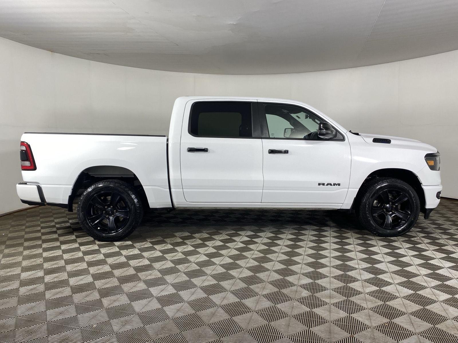 Used 2023 Bright White Clearcoat Ram Big Horn image 8