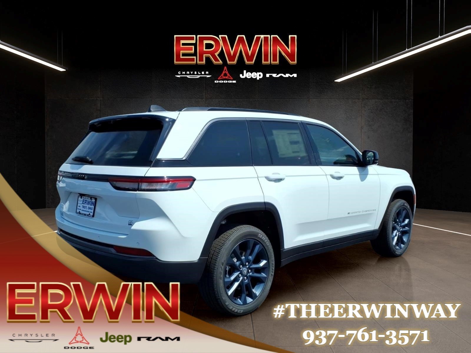 New 2026 Bright White Clear-Coat Exterior Paint Jeep Limited image 5