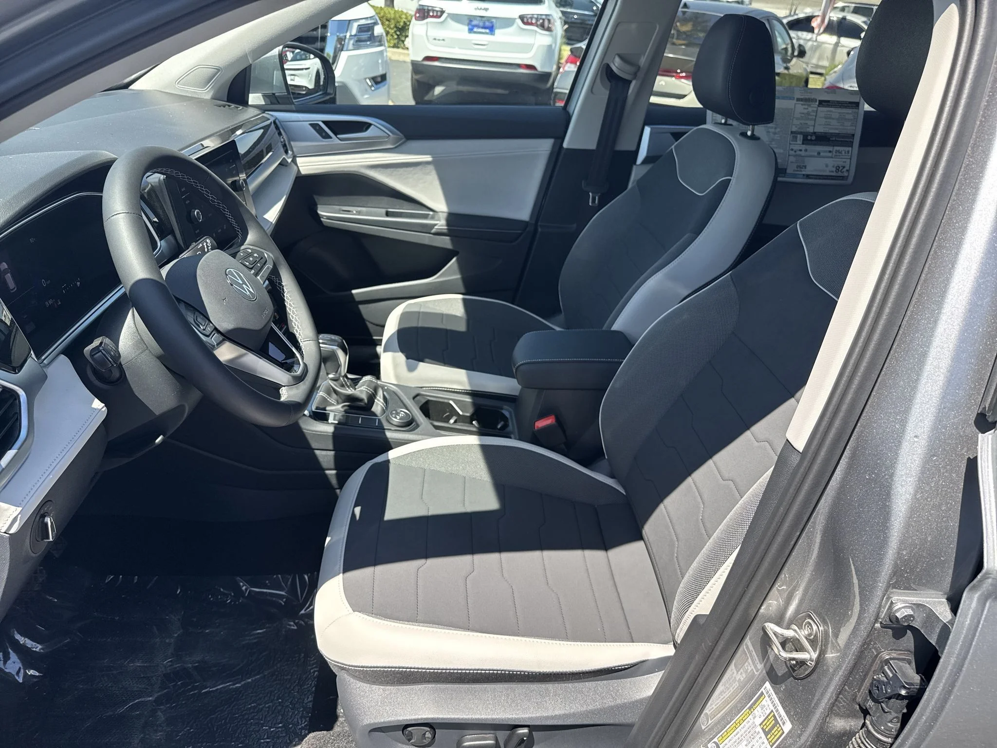 New 2026 Pyrite Silver Metallic Volkswagen SE image 14