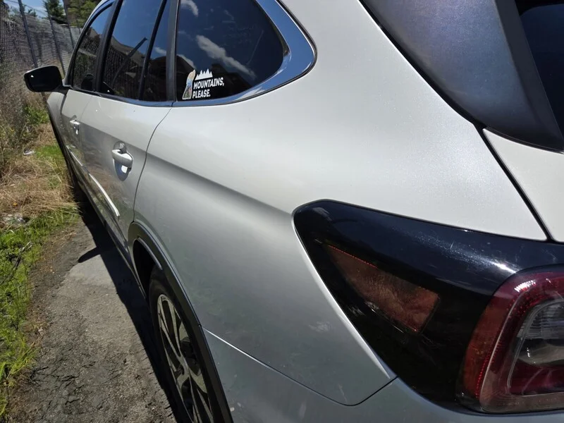 Used 2021 Crystal White Pearl SUBARU LIMITED image 8
