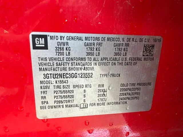 Used 2016 Red GMC SLT image 11