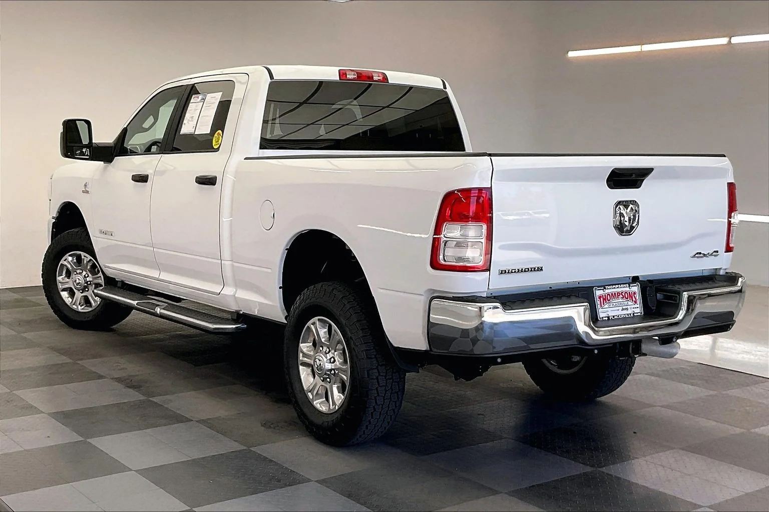 Used 2024 Bright White Clearcoat Ram Big Horn image 10