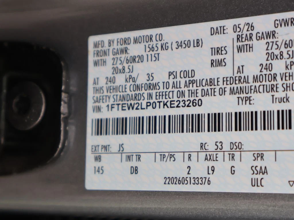 New 2026 Iconic Silver Metallic Ford STX® image 40