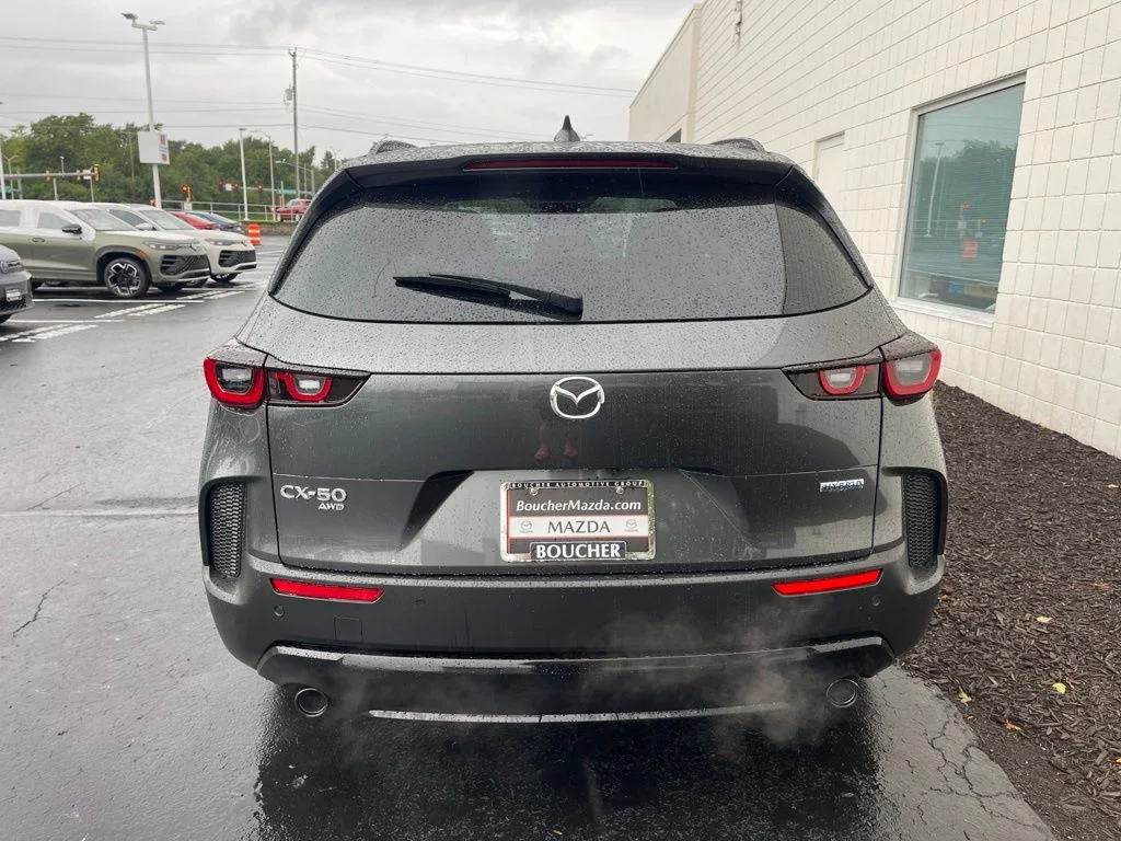 New 2026 Machine Gray Metallic Mazda Premium AWD image 4