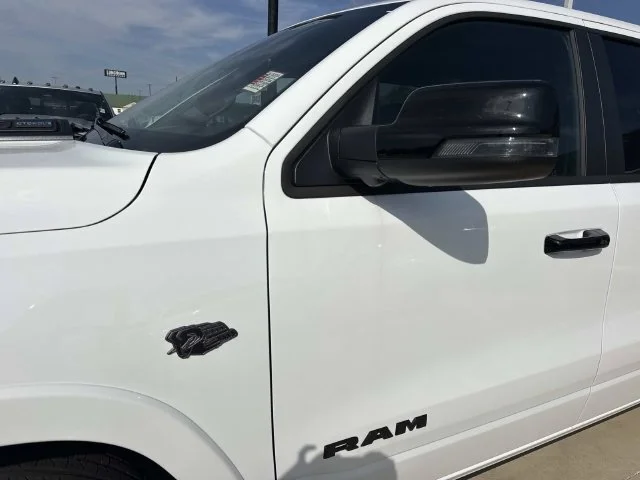 New 2027 Bright White Clear-Coat Exterior Paint RAM Laramie image 13
