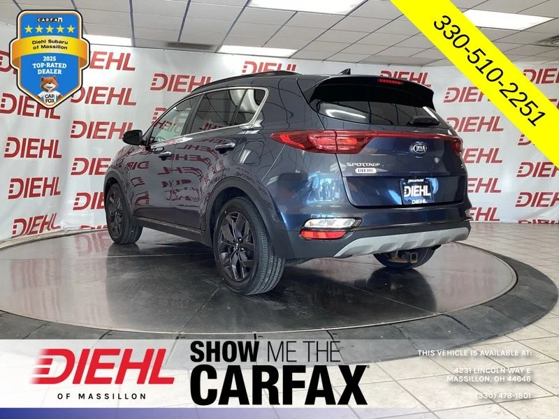 Used 2020 Blue Kia S image 7