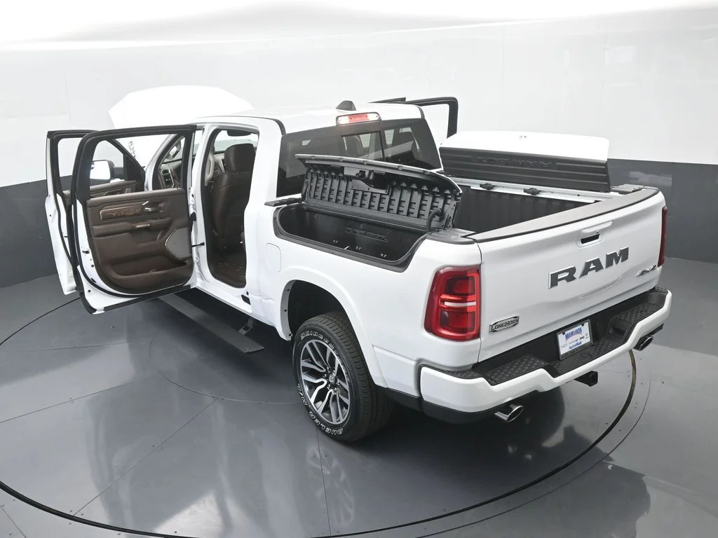 Used 2025 Bright White Clearcoat Ram Limited image 68