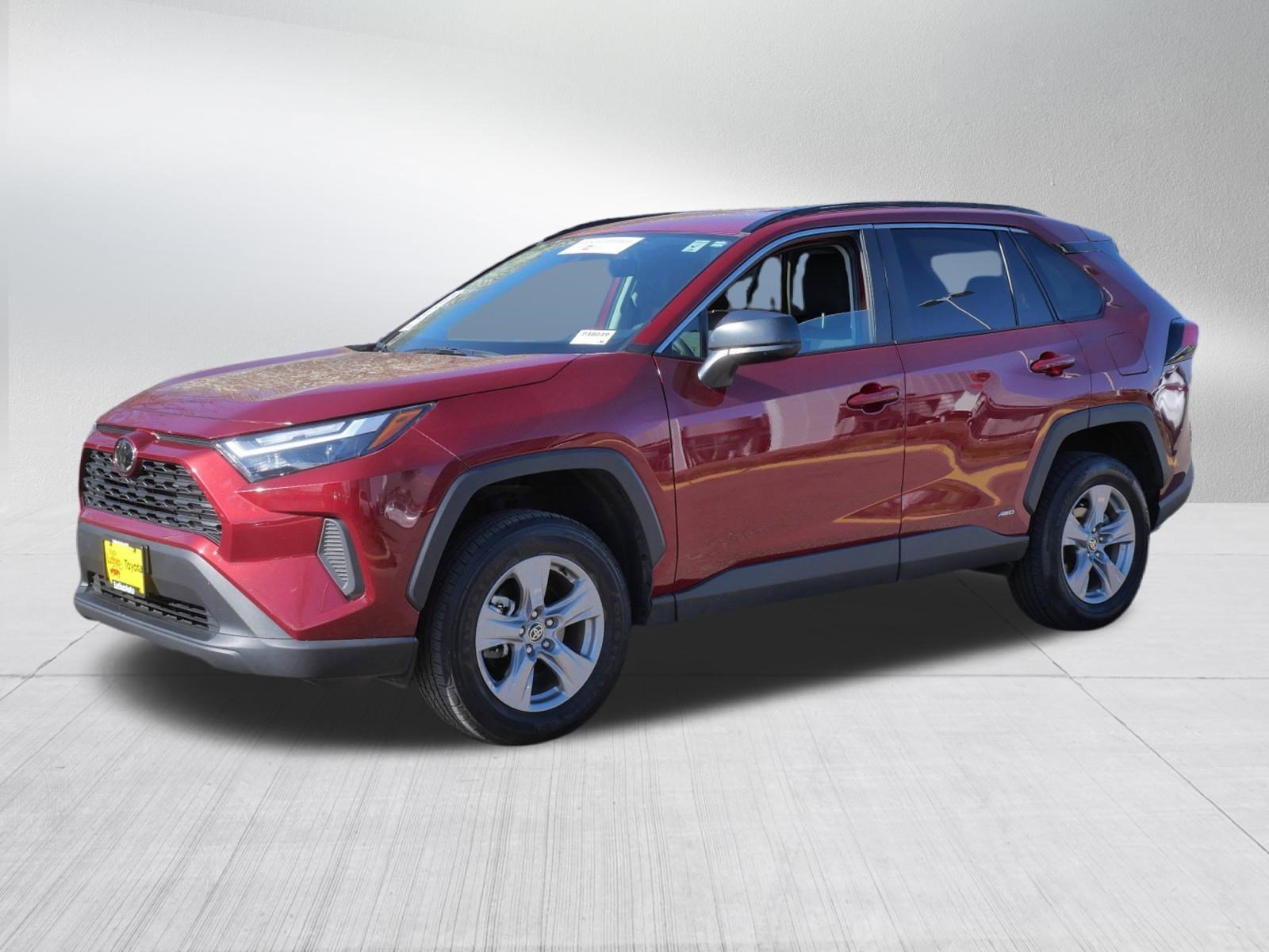 Certified Used 2025 Ruby Flare Pearl Toyota Hybrid LE image 3