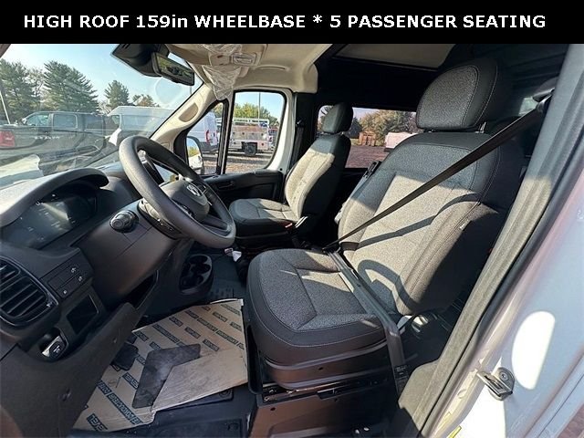 New 2025 Bright White Clearcoat RAM High Roof image 3