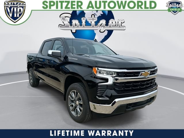 Black 2026 Chevrolet Silverado 1500 Pickup Truck Four-Wheel Drive