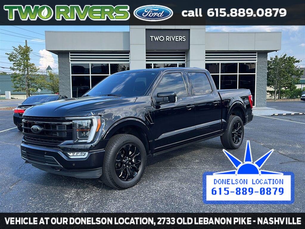Used 2023 Agate Black Ford LARIAT image 1