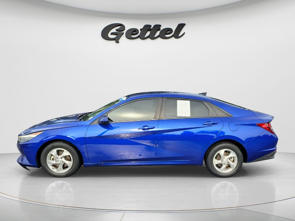 Certified Used 2023 Blue Hyundai SE image 8