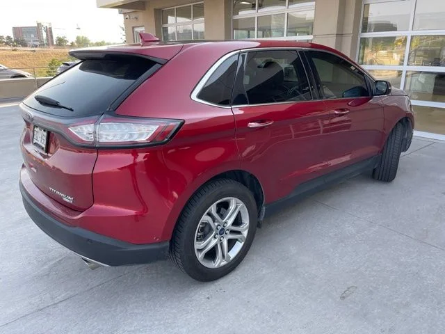 Used 2016 Red Ford Titanium image 3