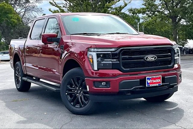 New 2026 Ruby Red Metallic Tinted Clearcoat Ford Lariat® image 2