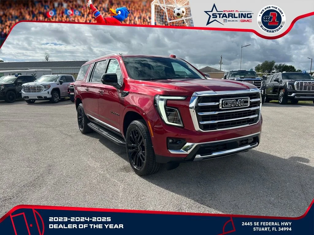 New 2026 Volcanic Red Tintcoat GMC Elevation image 3