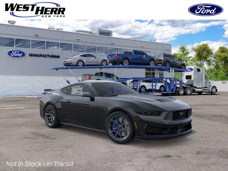 New 2026 Shadow Black Ford Dark Horse image 1