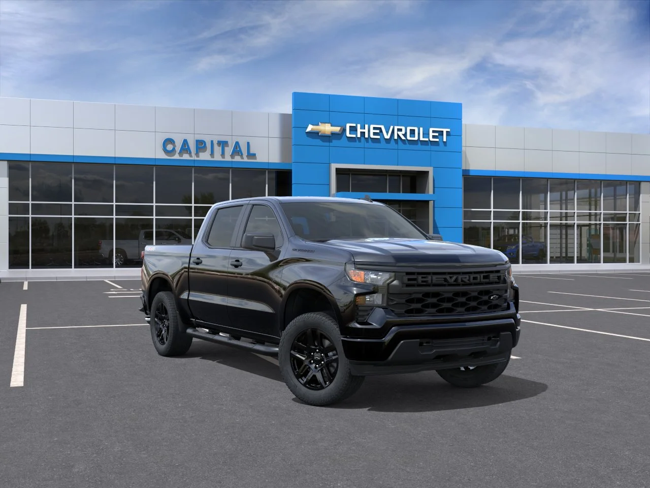 New 2026 Black Chevrolet Custom image 2