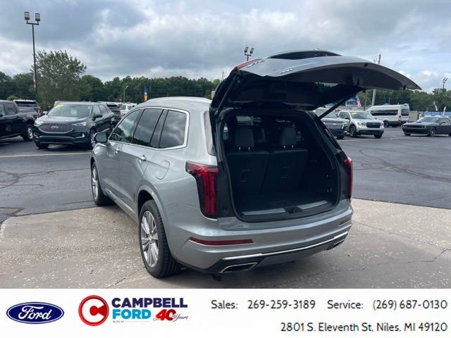 Used 2024 Silver Metallic Cadillac Premium Luxury image 38