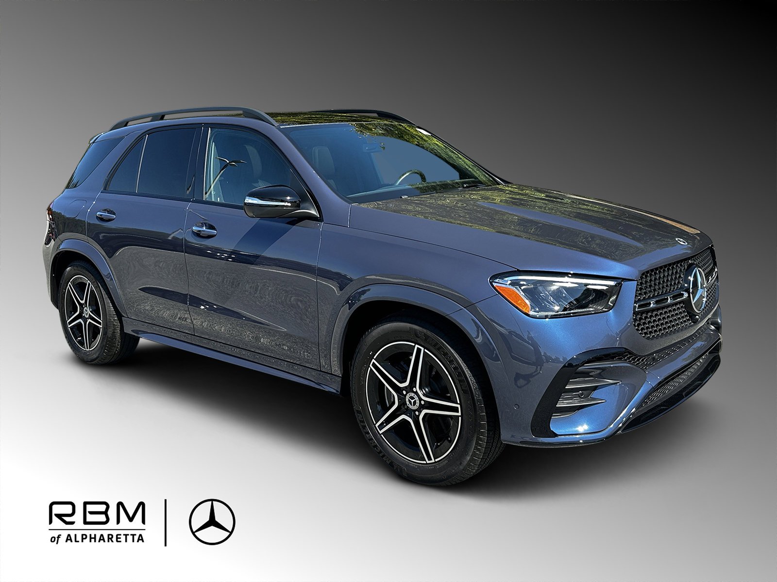 Certified Used 2026 Blue Mercedes-Benz GLE 350 image 1