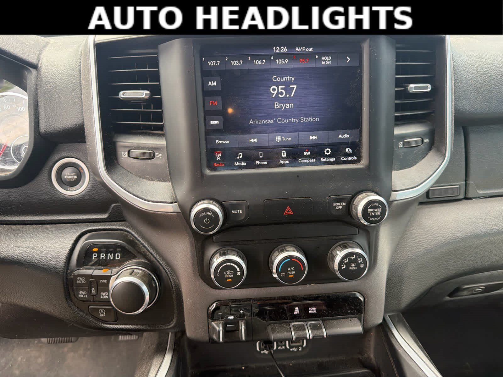Used 2021 Flame Red Clearcoat Ram Big Horn image 5