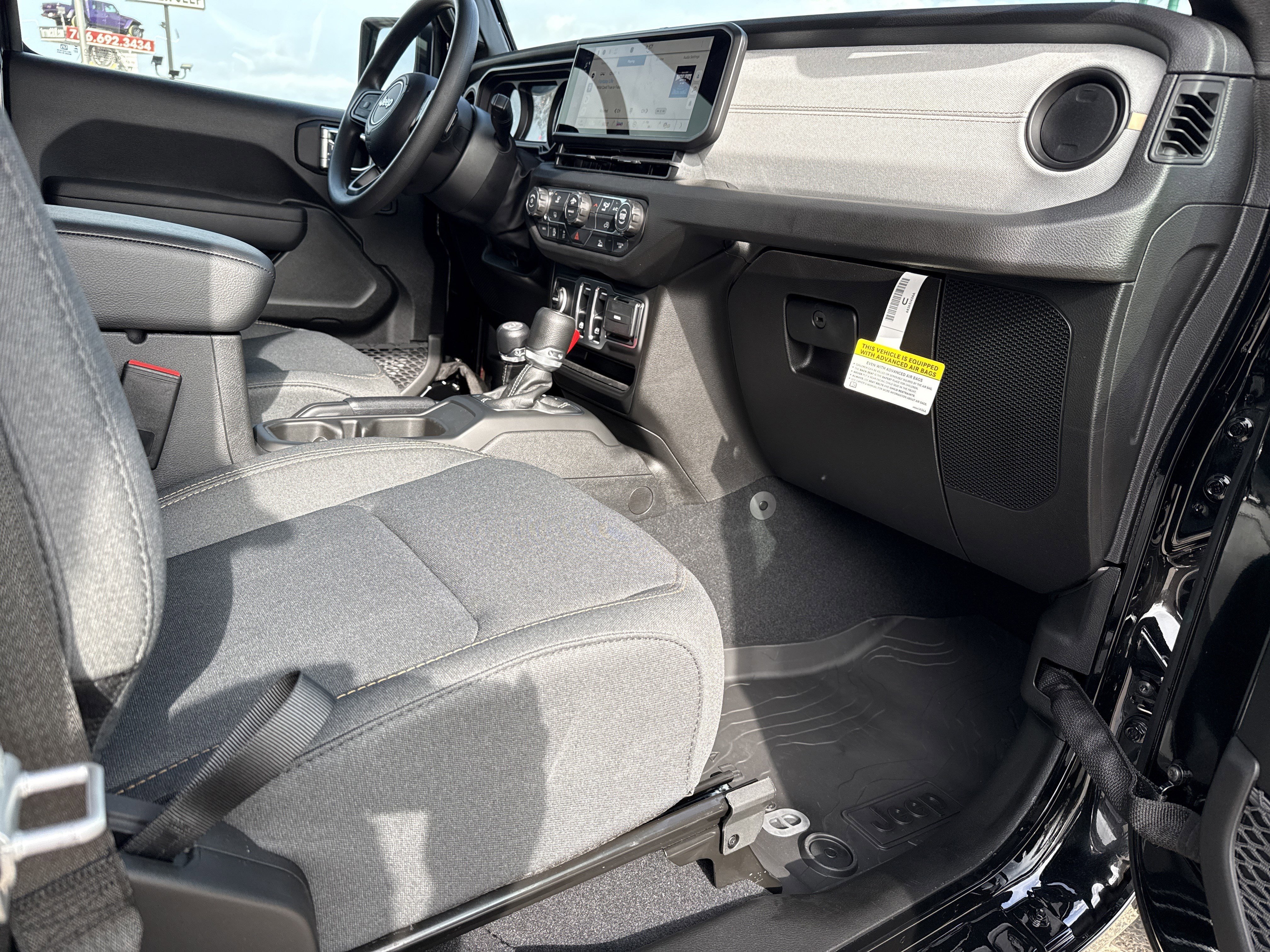 New 2026 Black Clearcoat Jeep Sport image 9