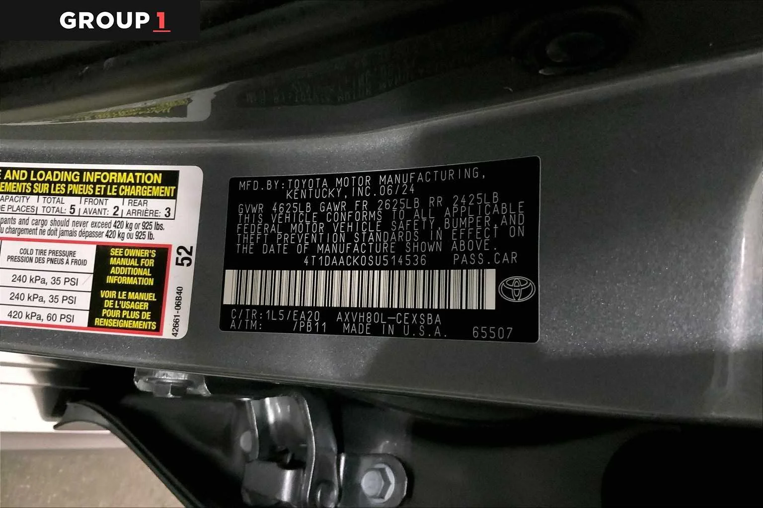 Certified Used 2025 Heavy Metal Toyota SE image 37
