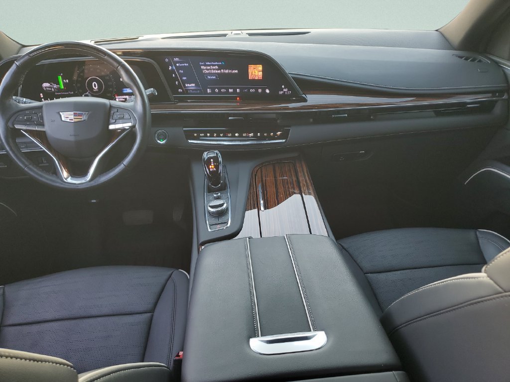 Used 2023 GALACTIC GRAY METALLIC Cadillac 4WD Premium Luxury image 11