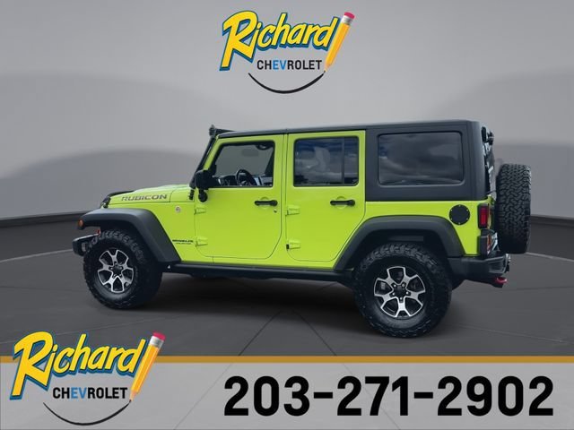 Used 2016 Green Jeep Rubicon Hard Rock image 6