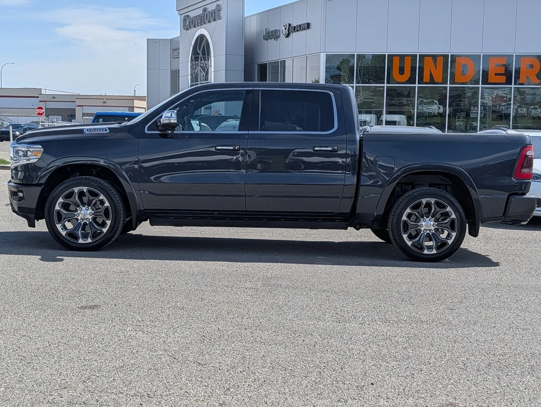Certified Used 2020 Silver RAM Longhorn - 4x4 - EcoDiesel - Panoramic Sunroof - Heated Leather Seats & More! image 5