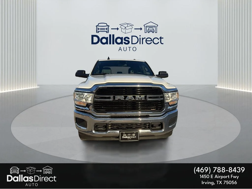 Used 2021 Bright White Clearcoat Ram Big Horn image 3