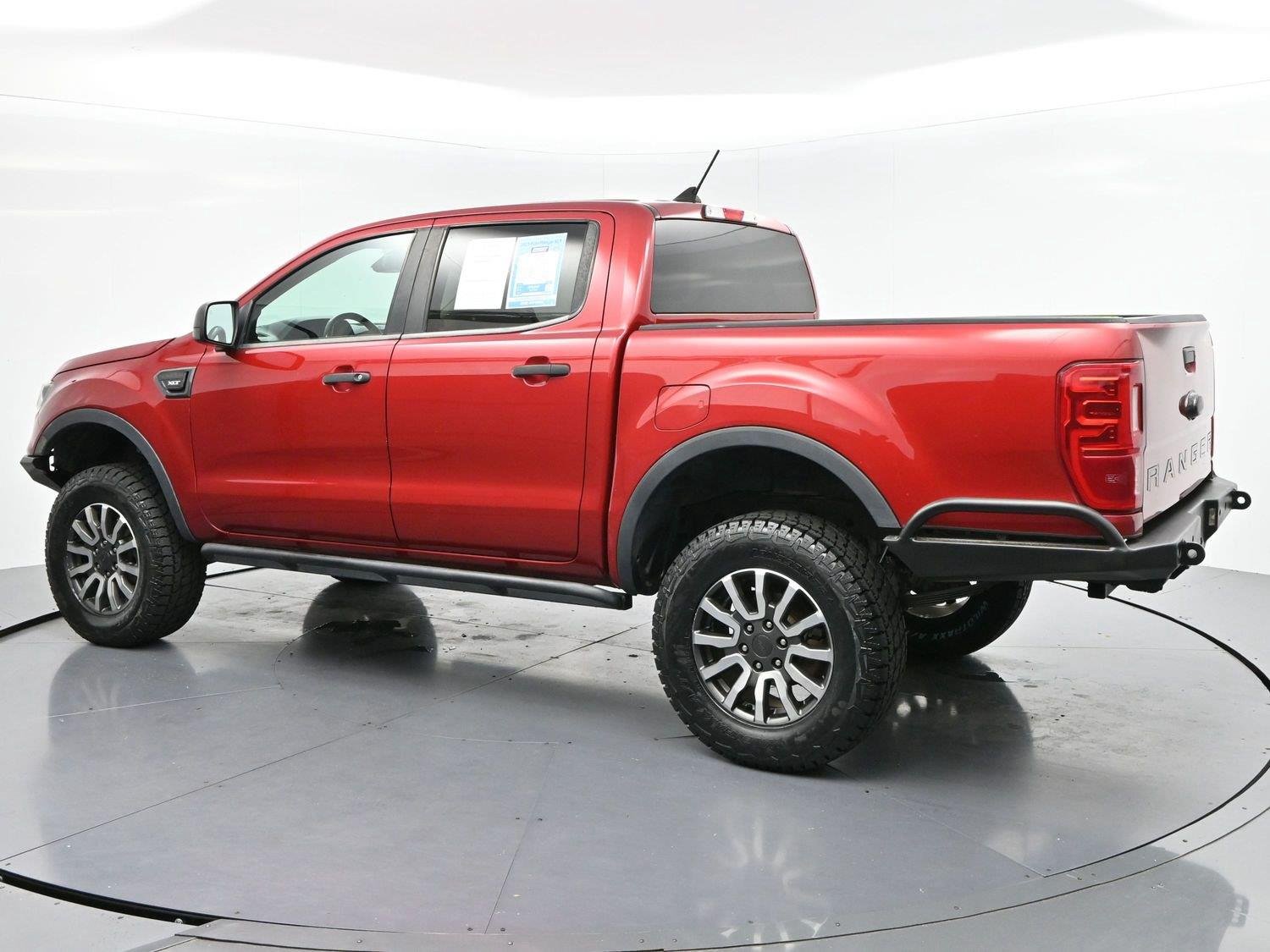 Used 2021 Rapid Red Metallic Tinted Clearcoat Ford XLT image 5
