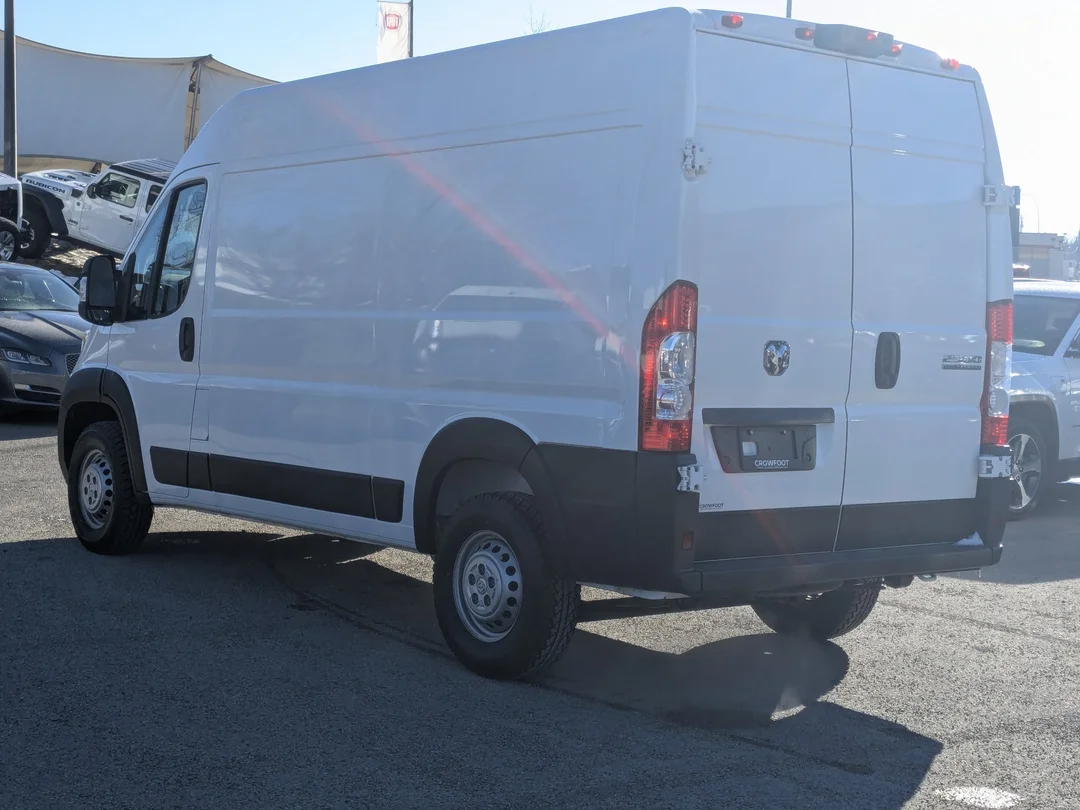 Certified Used 2025 White RAM Tradesman - - C/V HR 136 WB - Pkg 22B - Convenience Grp - Cargo Partition - Wall Paneling & More! image 6