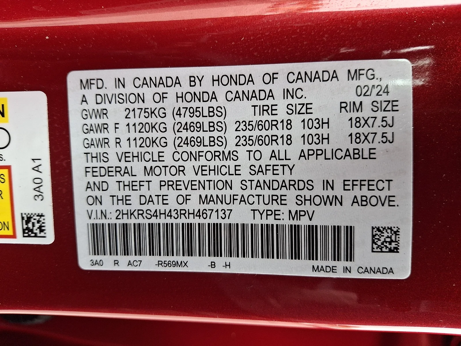 2024 Honda CR-V EX - Photo 26