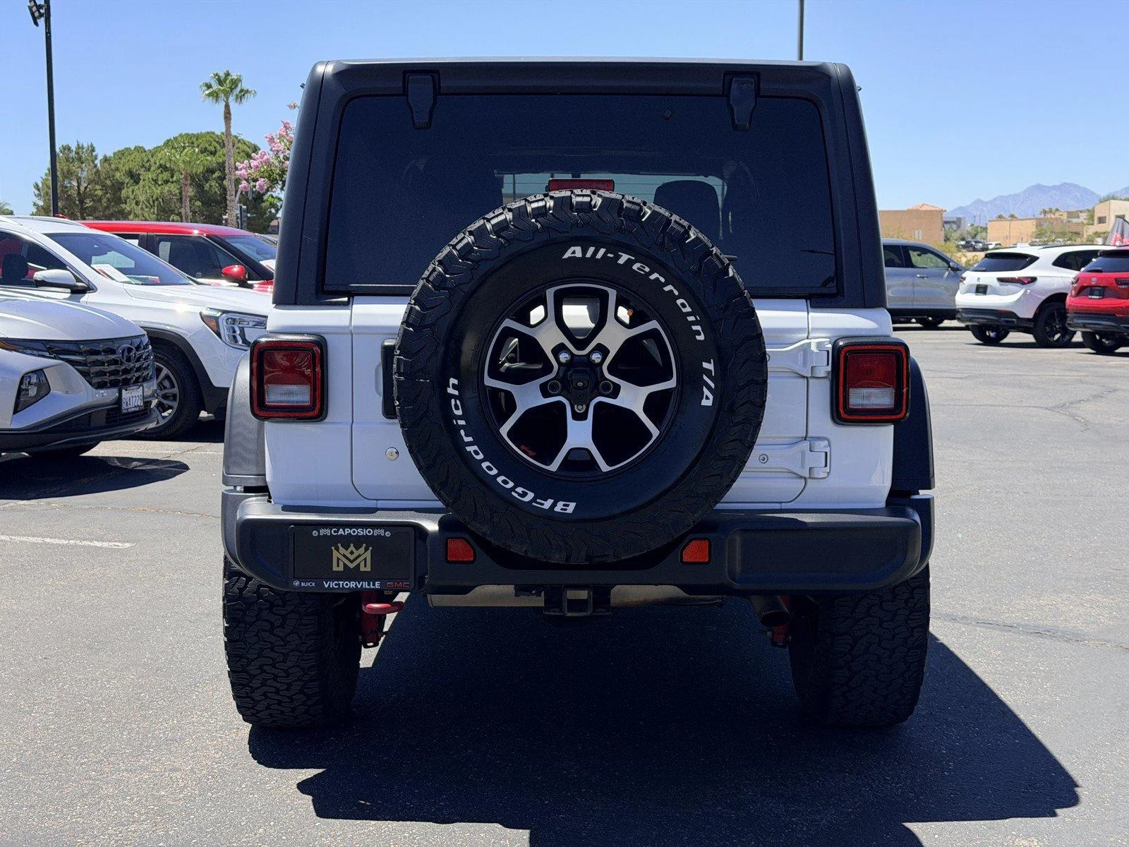 Used 2019 Bright White Clea Jeep Rubicon image 5