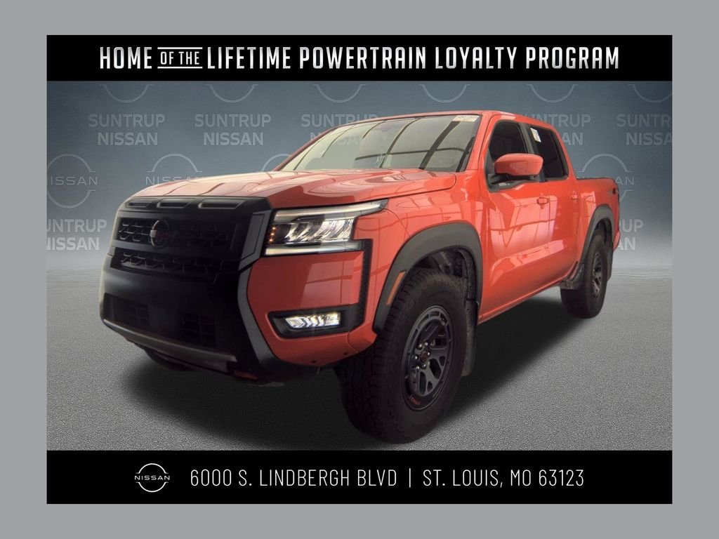 Used 2025 Orange Nissan PRO-4X image 1