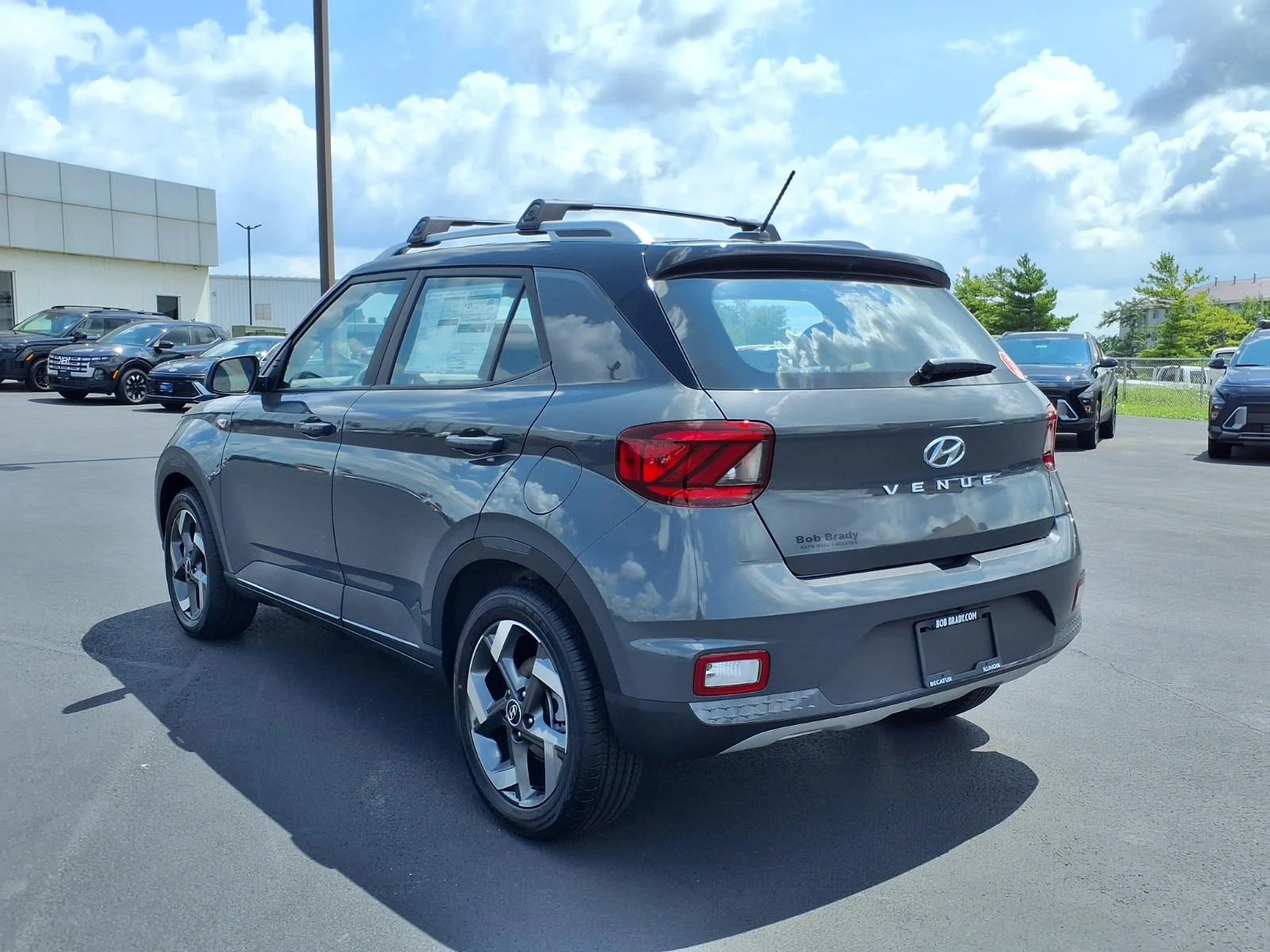 New 2026 Ecotronic Gray Pearl/Black Roof Hyundai SEL image 16