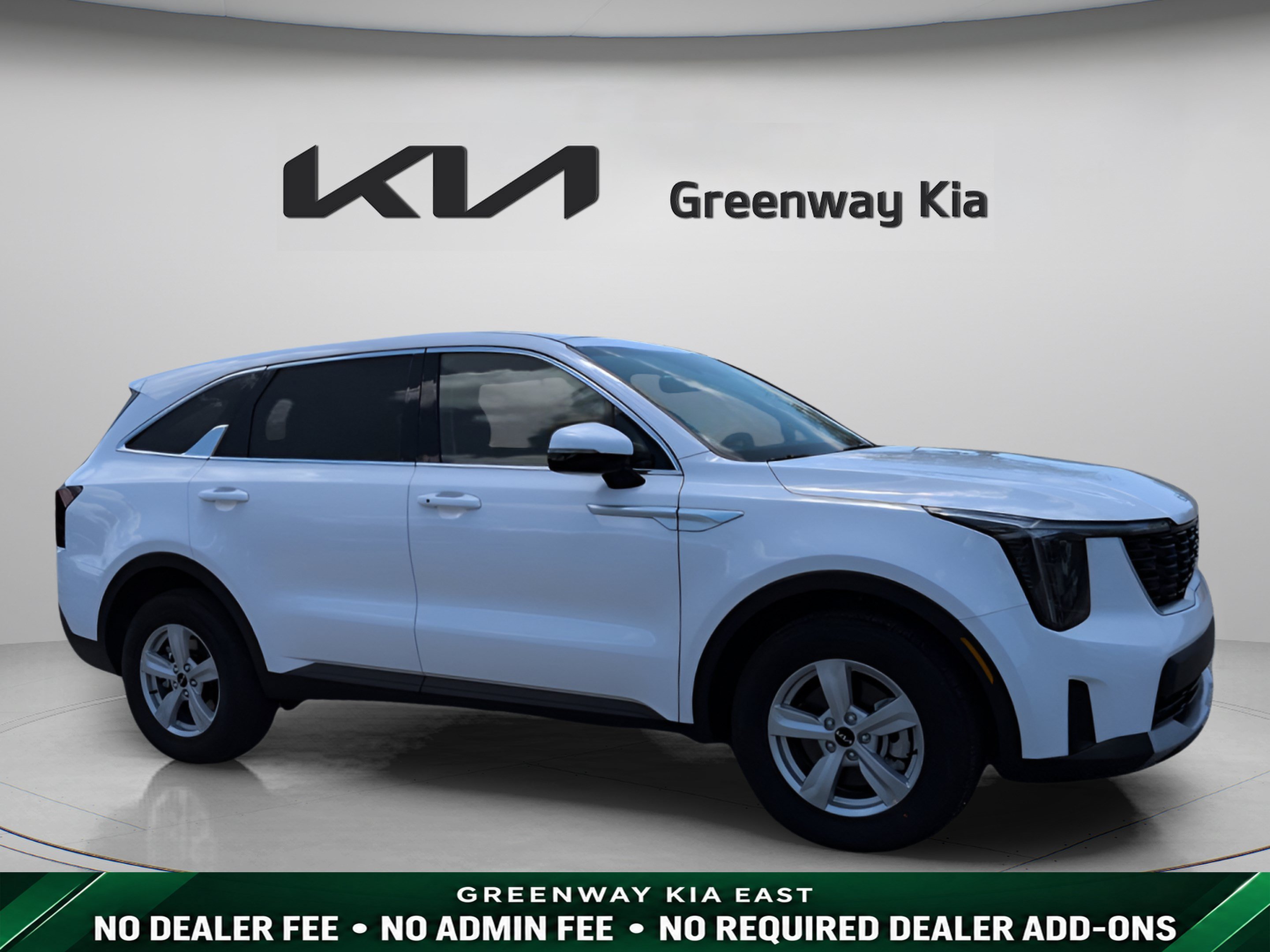 New 2026 Glacial White Kia LX image 1