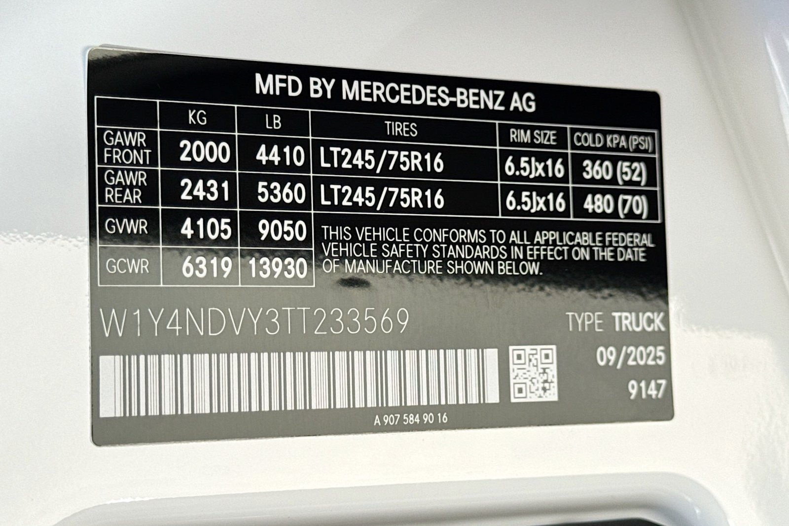 2026 Mercedes-Benz Sprinter Cargo Van Base - Photo 27