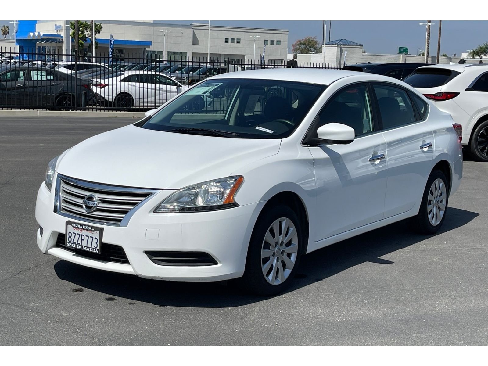 Used 2015 Nissan Sentra SV with VIN 3N1AB7AP5FY262343 for sale in Loma Linda, CA