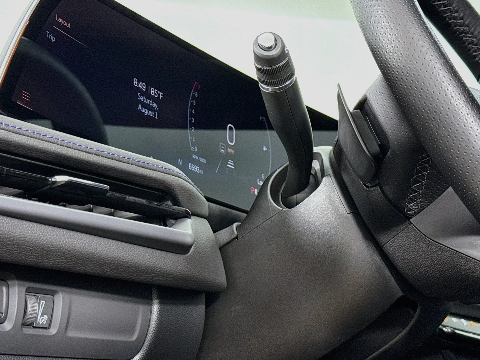Used 2025 Stellar Black Metallic Cadillac Sport image 12