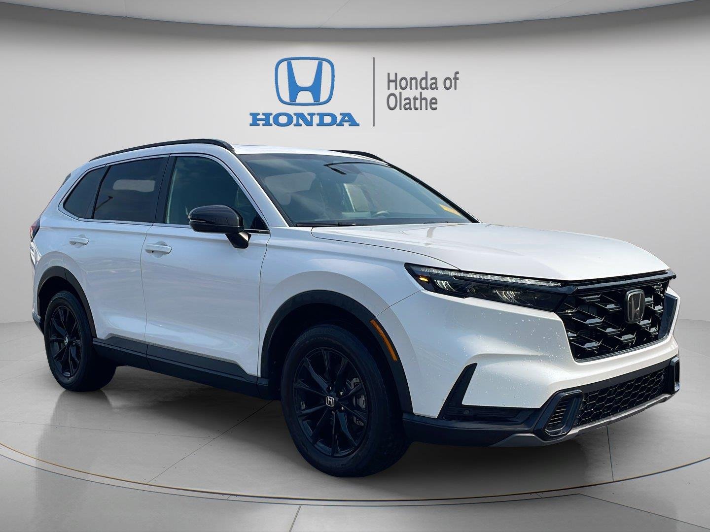 Certified Used 2025 Platinum White Pearl Honda Sport-L image 1