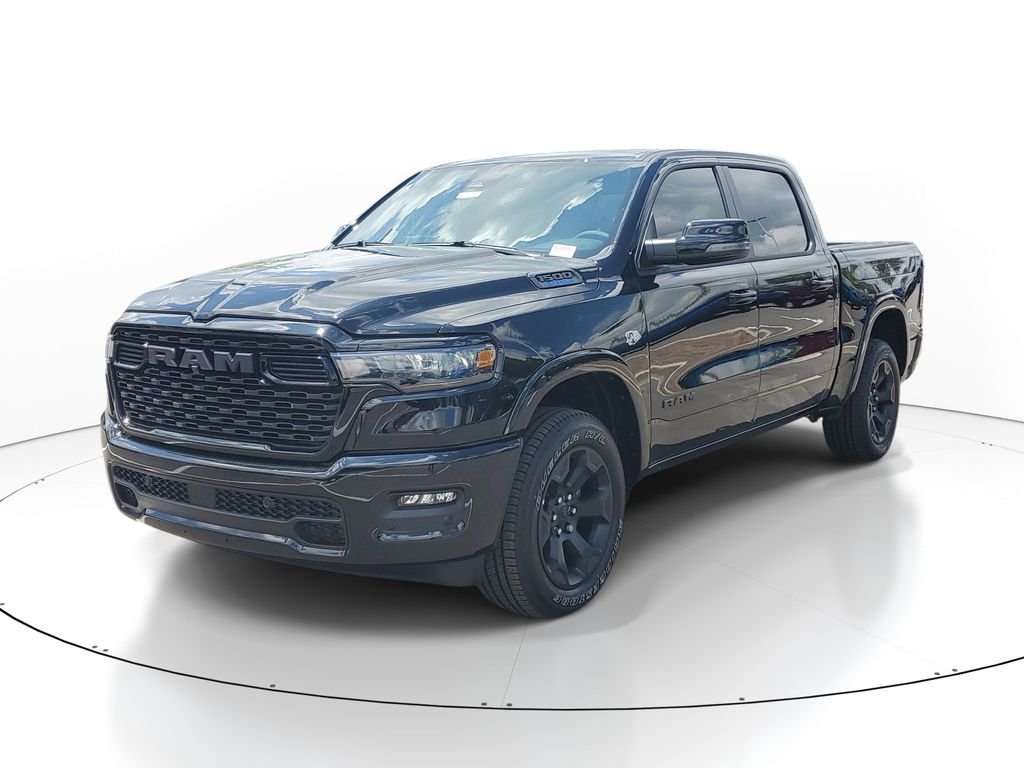 New 2026 Diamond Black Crystal Pearl-Coat Exterior Paint RAM Big Horn/Lone Star image 1