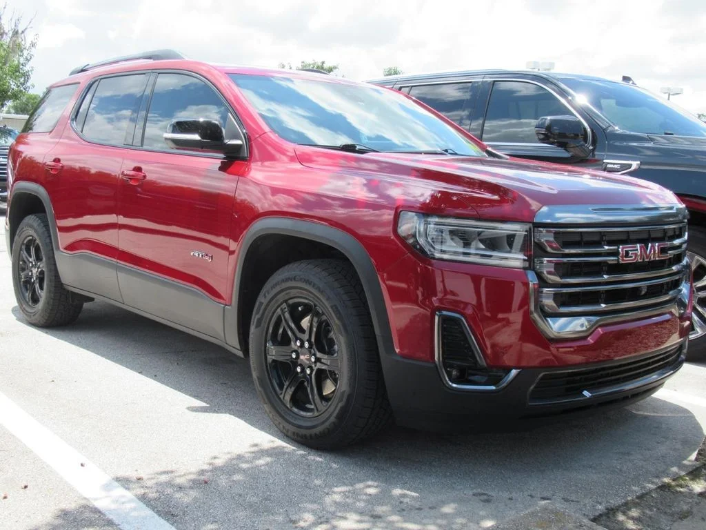 Used 2023 Red GMC AT4 image 1