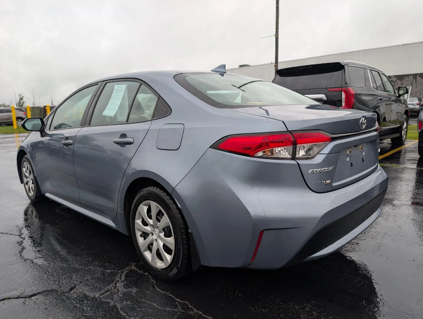 Used 2022 Celestite Gray Metallic Toyota LE image 5