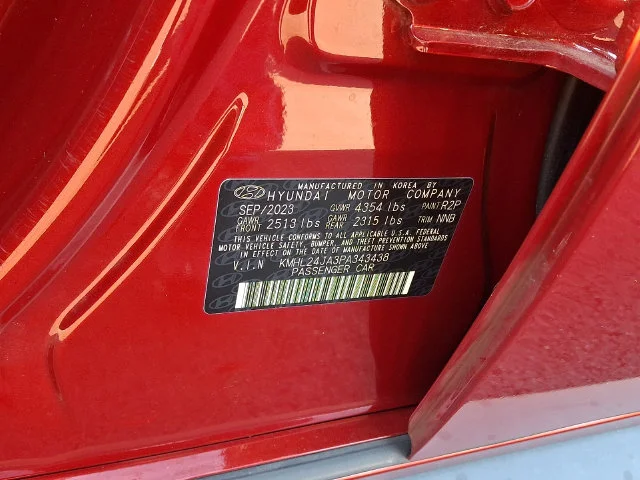 Certified Used 2023 Red Hyundai SE image 26